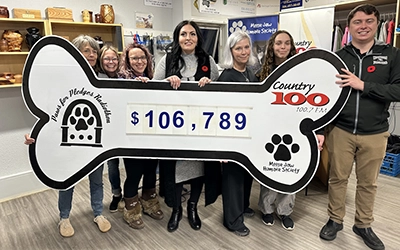 Humane Society thanks community following successful Paws for Pledges radiothon fundraiser